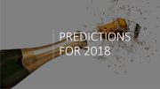 PREDICITONS 2018